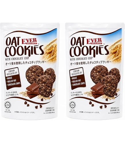 Amazon.co.jp: オーツ麦のクッキーチョコチップ 11枚×12個 : 食品