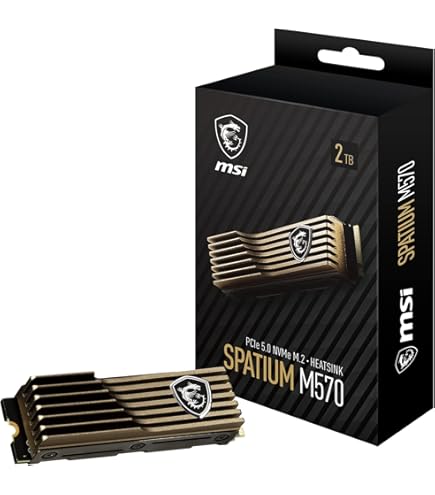 Amazon | MSI SPATIUM M580 PCIe 5.0 NVMe M.2 2TB FROZR タワー型