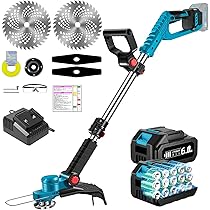 Amazon.co.jp: ICEHAIL 充電式 草刈り機 18V 互換 6000mAh