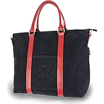 Amazon | 日乃本帆布 トートバッグ [ ブラック / 約32×41×11.5cm