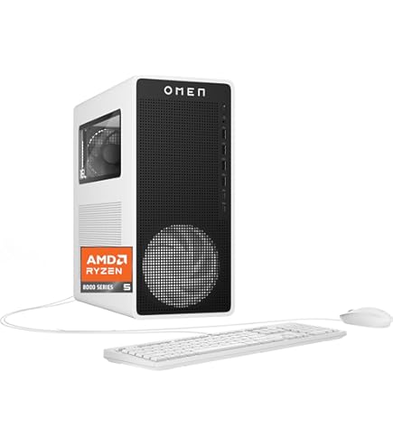 Amazon.co.jp: HP OMEN 16L ゲーミングデスクトップPC、AMD Ryzen 5