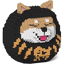 Amazon.co.jp: JEKCA ジェッカブロック 柴犬だるま 01S-M01 立体