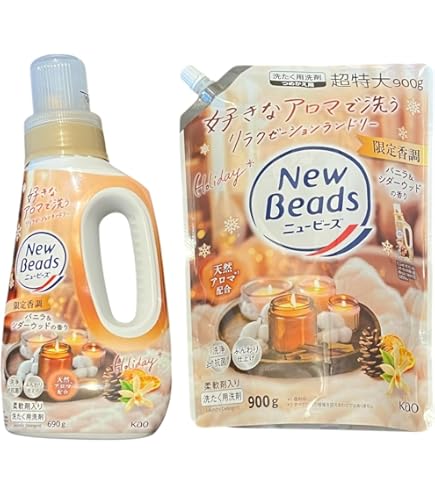 Amazon | ニュー ビーズバニラ＆シダーウッドの香り690g本体 | ノー
