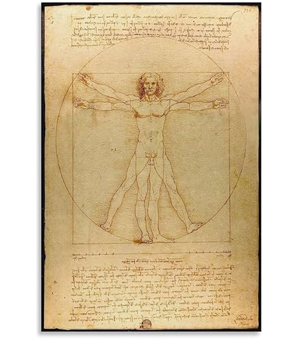 レオナルド・ダ・ヴィンチ「ウィトルウィウス的人体図」フィギュア レオナルド・ダ・ヴィンチ作「ウィトルウィウス的人体図」がfigmaに
