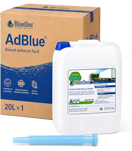 AdBlue アドブルー　高品位尿素水 10L✖️3ケ(30L)ディーゼル車用 Amazon.co.jp: 10L×3個セット 合計30L（10L ノズル付き）AdBlue
