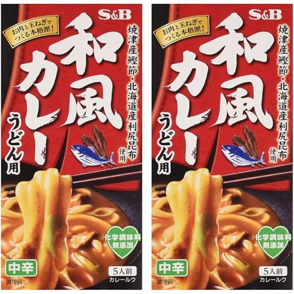 Amazon | S&B 和風カレーうどん用 110g | S&B | カレールー 通販