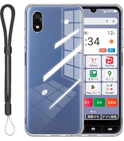 Amazon | ZTE かんたんスマホ4/ A402ZT ケース【MARR】 透明