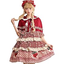 赤　ドレス　ロリータ　衣装　コスプレ Amazon.co.jp: [SSUPTEMBER2] チャイナドレス 中華風 ロリータ