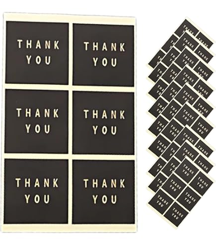 Amazon | 【InfoMine】Thank you シール 100枚 大 ギフトシール