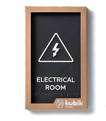 Kubik Letters Mothers Room Sign with Slider for Dual Messages Room Status (AVAILABLE or IN USE