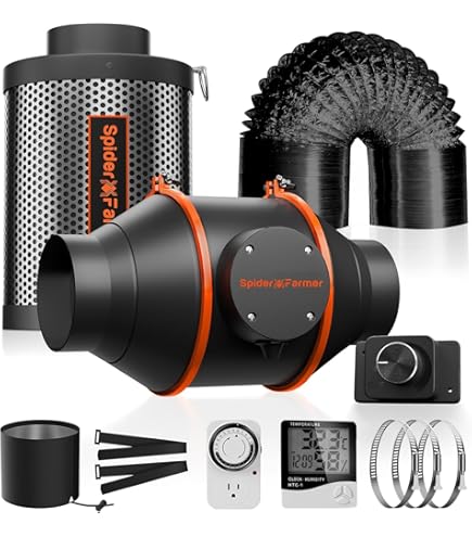 Amazon.co.jp: AC Infinity エアカーボンフィルター 6インチ 高級