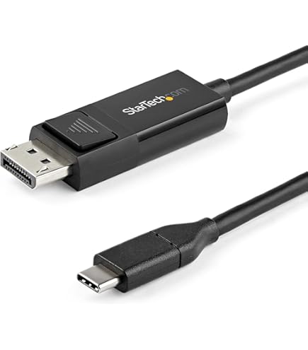 Amazon.co.jp: StarTech.com USB-C - DisplayPort 1.2変換ケーブル／3m