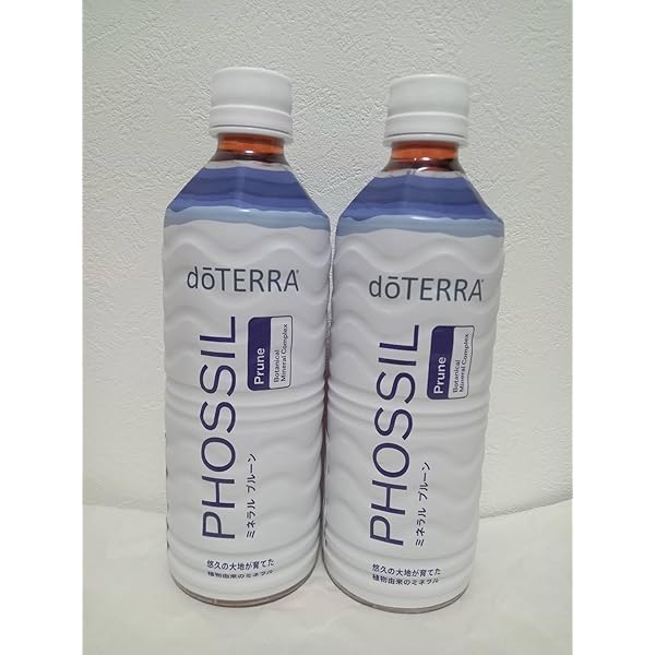 【ピンクのイルカ】doTERRA PHOSSIL 500ml 2本セット doTERRA PHOSSIL ミネラル オリジナル＆カシス＋オイル 125LRP