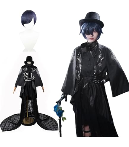 処分！　コスプレ　衣装　1/1 アトラク　BLACK ブラック Amazon.co.jp: [Acosdary] 黒執事 ランマオ コスプレ衣装