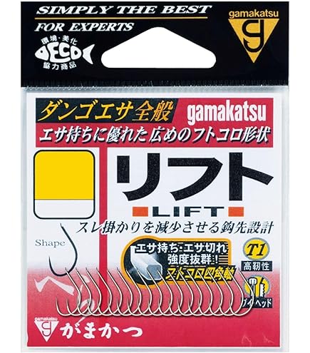 Amazon | がまかつ(Gamakatsu) バラ T1 リフト (白) 5 | Gamakatsu