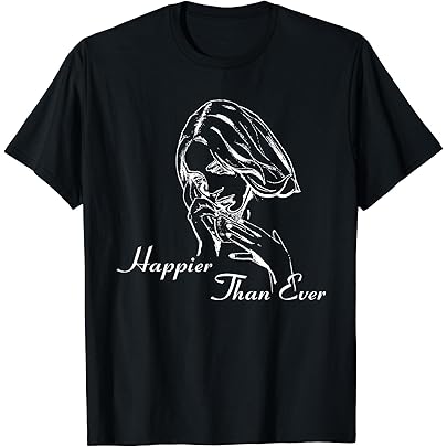 Amazon | 公式ビリーアイリッシュコーヒーアニメーション。 Tシャツ