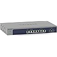 【正規品】 ネットギア NETGEAR スイッチングハブ 10ポート 10G/5G/2.5G/1Gx4, 2.5G/1G x4 (10G SFP+x2) 金属筐体 リミテッドライフタイムハードウェア保証 クラウド管理 スマートスイッチ MS510TX