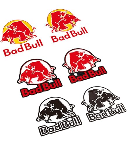 モンスター　レッドブル　ステッカー　アクセサリー Amazon.co.jp: ノーブランド品 汎用 レッドブル RedBull