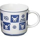 金正陶器(Kaneshotouki) 「 ポケットモンスター 」 マグカップ 約7cm 千代紙 染付 日本製 141171 ホワイト