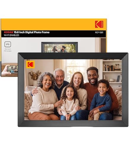 コダック　タッチスクリーン　デジタルフォトフレーム Amazon | KODAK (コダック) 10.1インチ WiFi デジタルフォトフレーム