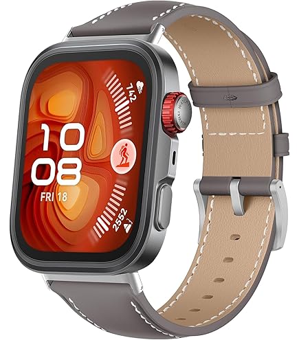 Amazon.co.jp: [LanQii] レザーバンド For HuaWei Watch Fit 4 Pro / 4
