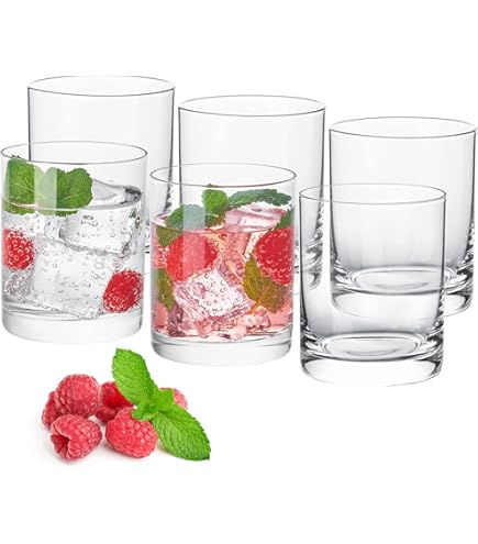 Krosno Tall Water Juice Drinking Glasses Set Of 6 16 | Senegal