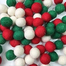 Amazon Co Jp ウールフェルトボール 径2cm クリスマス 赤白緑 コロコロボール 髪飾り 服 バッグ 飾り物 Diy用 手芸パーツ 手作り素材 たっぷり90個 ホビー