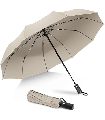 thumbnail image 2 of Small Umbrella Windproof Umbrella Holographic Folding Umbrella - Compact Rain & Sun Protection With UV 50 & Windproof Design Mini Umbrella For Travel Colour Changing Umbrella 2 of 12