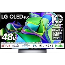 Amazon | 有機ELテレビ OLED 48C3PJA [48V型 /4K対応 /BS・CS 4K 
