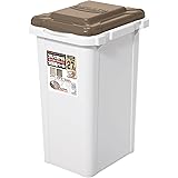 サンコープラスチック 日本製 ジョイント式 ゴミ箱 ビスダボ 27L ライトブラウン