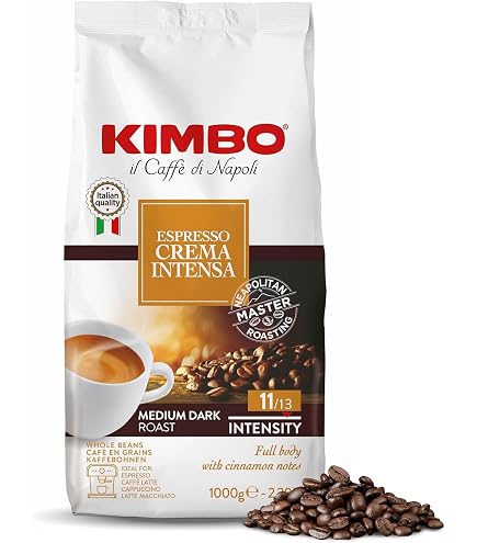 Amazon | Kimbo Extra Cream Espresso Beans 1Kg | Kimbo | 焙煎 通販
