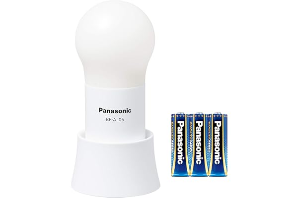 パナソニック LEDランタン 乾電池エボルタNEO付き 調光・調色タイプ ホワイト BF-AL06N-W