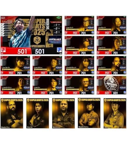 Amazon.co.jp: DARTSLIVE PLAYER GOODS 村松治樹選手セット ダーツ