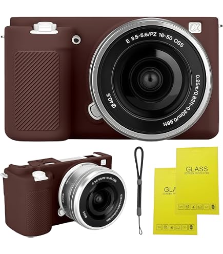 Amazon | 40.5mmレンズキャップカバー、Sony ZV-1F ZV-E10/ E PZ 16