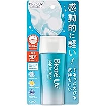 Amazon.co.jp: ビオレUV アクアリッチウォータリー ジェルタイプ SPF50
