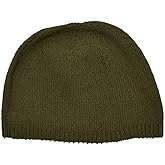 [エッジシティー] ニュースタンダード ピュアシルク シームレスイスラム帽 イスラムワッチ 帽子 キャップ ビーニー ニット帽 メンズ シルク L カーキ(75)