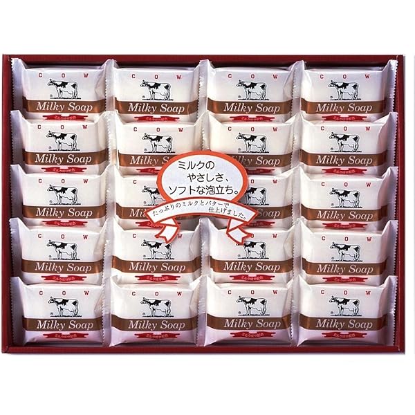 Amazon | 【ギフトセット】牛乳石鹸 ゴールドソープ AG-10M 80g