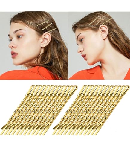 Amazon.co.jp: [セリーヌ] ヘアクリップ 2個セット ヘアアクセサリー
