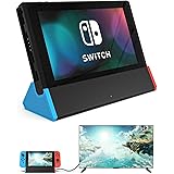 Switch ドック 最新システム対応 【HDMI変換/TVモード/テーブルモード】小型 冷却 ミニドック Type-C USBポート3つ搭載 コンパクト旅軽 HDMI変換/TVモード/充電モード