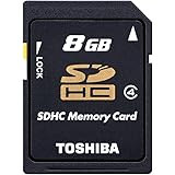 TOSHIBA SDHCカード 8GB Class4 日本製 (国内正規品) SD-L008G4