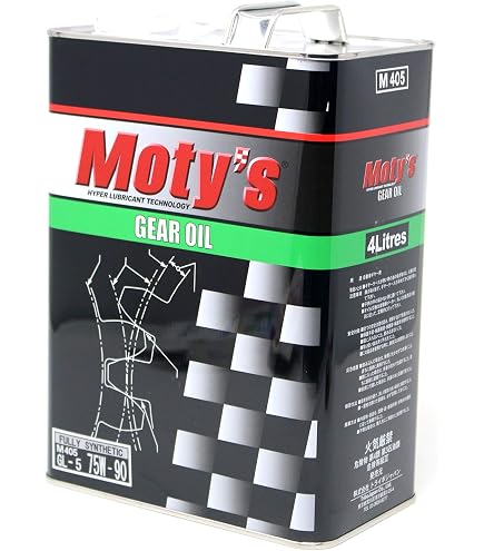 Amazon.co.jp: Moty's M509 75W90 特殊鉱物油 ギヤオイル 4L 1缶