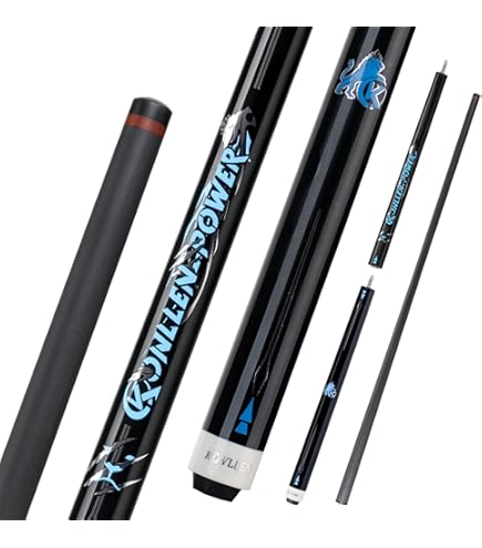 Amazon.co.jp: Aska ビリヤードのキュー4本セット LEC、カナダ製ハード