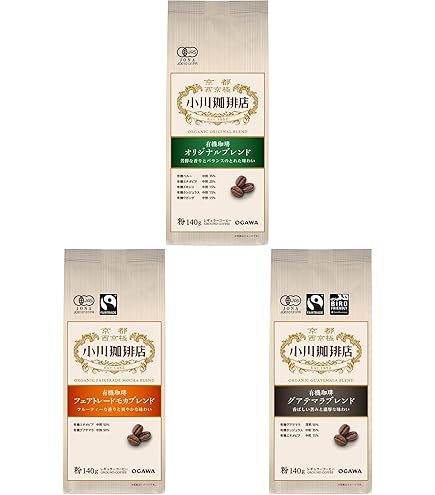 小川珈琲店 ブレンド3 オリジナル 粉 250g×12個セット Amazon | 小川珈琲 ブレンド3オリジナル 粉 280g×12袋入 | 小川珈琲
