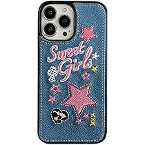 ●familiar 女の子とクマ刺繍 iPhoneケース13 ○familiar 女の子とクマ刺繍 iPhoneケース13