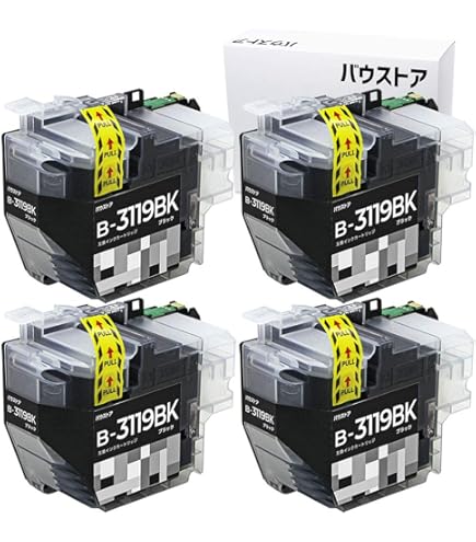 Amazon.co.jp: Brother LC3119 対応 互換インクカートリッジ