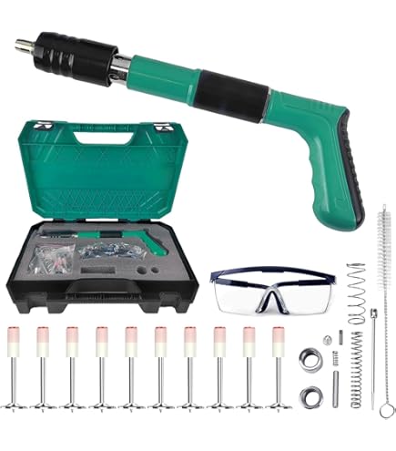 Milwaukee Nail Gun 80pc Concrete Nail Kit With Tube Clamps