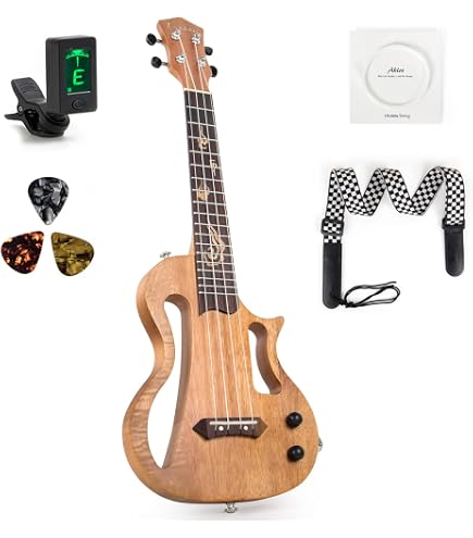 Amazon.co.jp: RISAリサ サイレントウクレレ Uke-Solidユケソリッド 