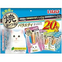 Amazon.co.jp: いなば 焼ささみ 20本入り 成猫用バラエティ : ペット用品
