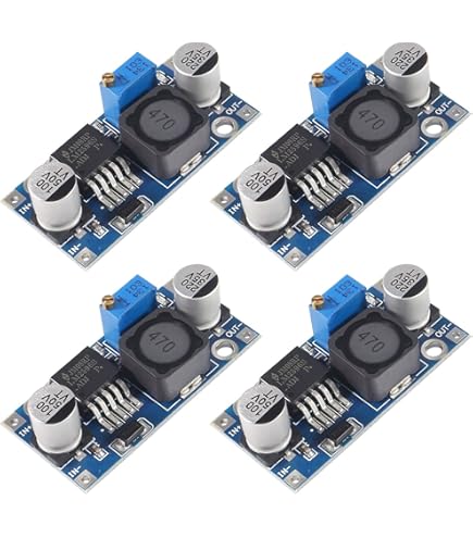 EMSea 2X Placa De Carga Y Descarga De 5 V Módulo De Refuerzo Convertidor CC- CC Para Sistema De Energía Solar De Litio Para Baterías De Litio 18650