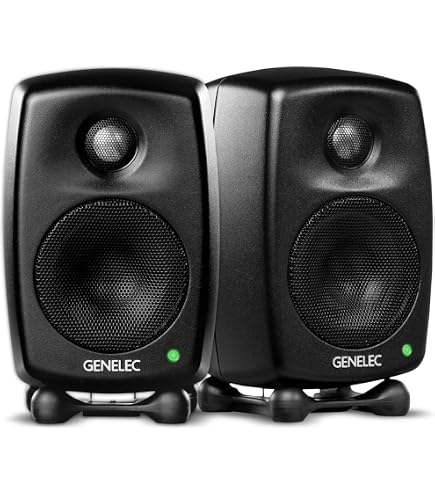 Amazon | GENELEC モニタースピーカー 8331AP（ダークグレー）【ペア